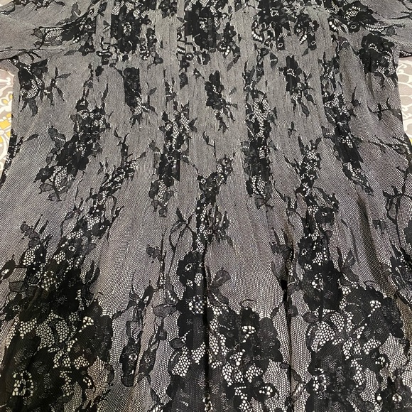 Club Monaco little black dress. This sheer dress is perfect for any occasion. - Picture 8 of 11